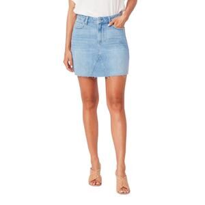 New Women’s Paige Jessie Skirt In Cynthia Distressed Size 34
